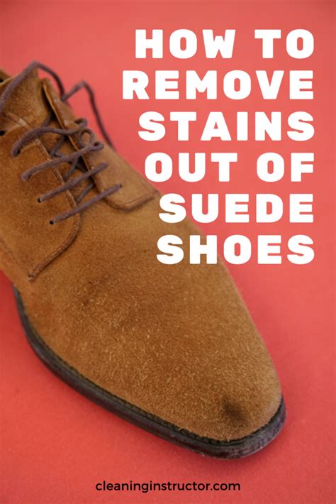 how to get stain out of fake suade shoes|remove stains from suede boots.